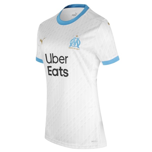 Camiseta Marsella 1ª Mujer 2020/21 Blanco